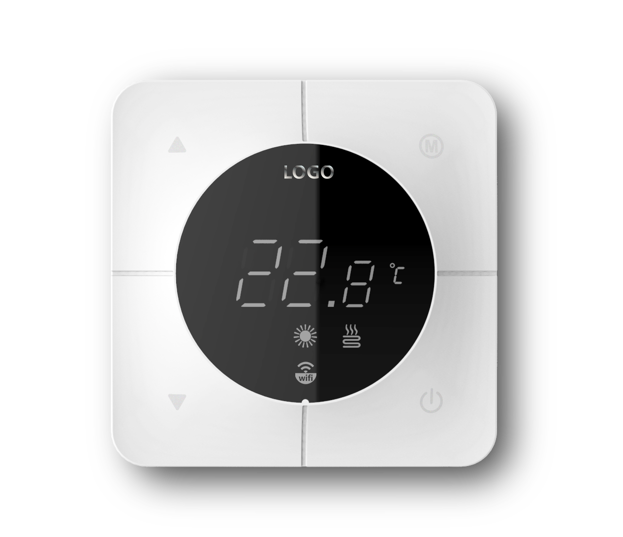 Digital constant temperature Thermostat Touchscreen for Underfloor Heating,Room Electric heating,Water Heating equipment Controller 